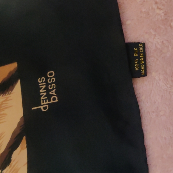 Dennis basso 100% silk scarf main image 5